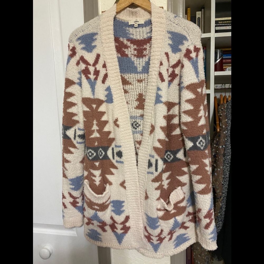 Entro Aztec cardigan.